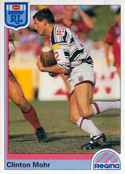1992 Regina NSW Rugby League #105 Clinton Mohr Front